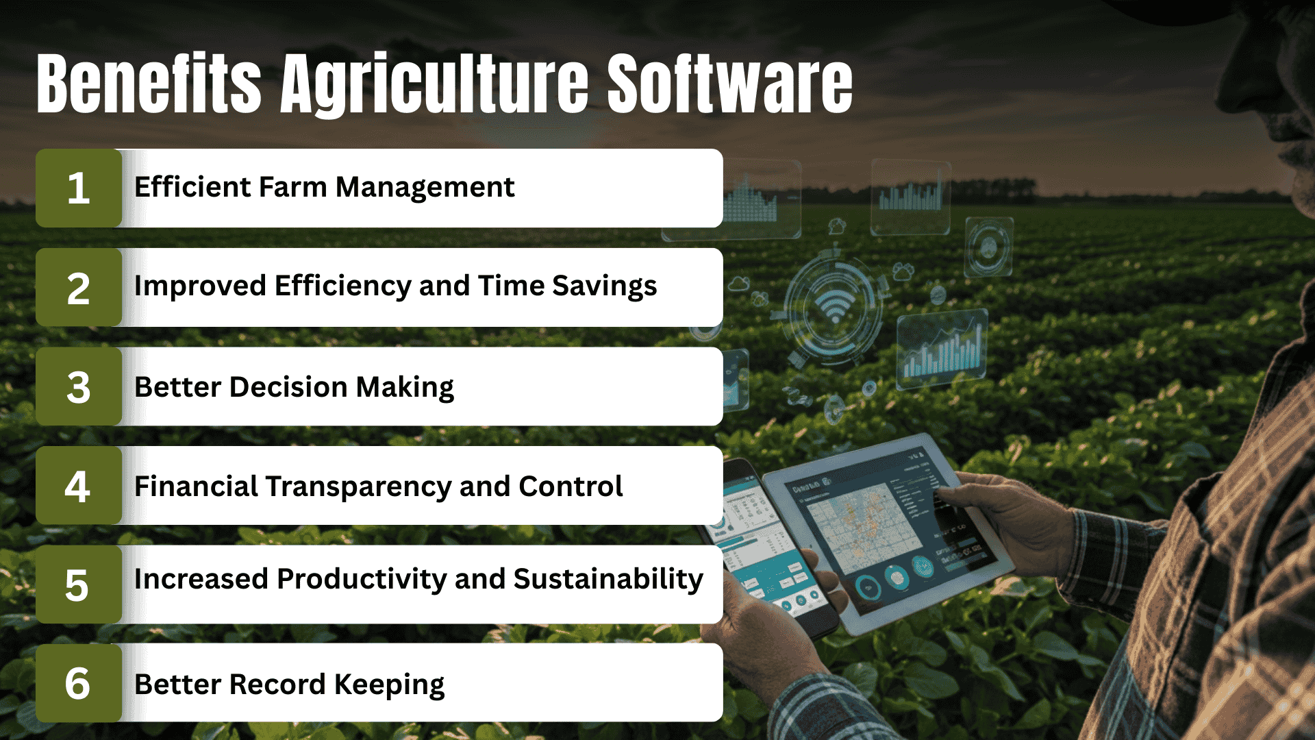Benefits Agriculture Software