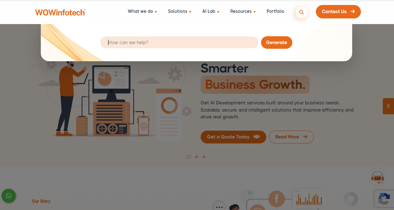 Smart Search Function for Websites