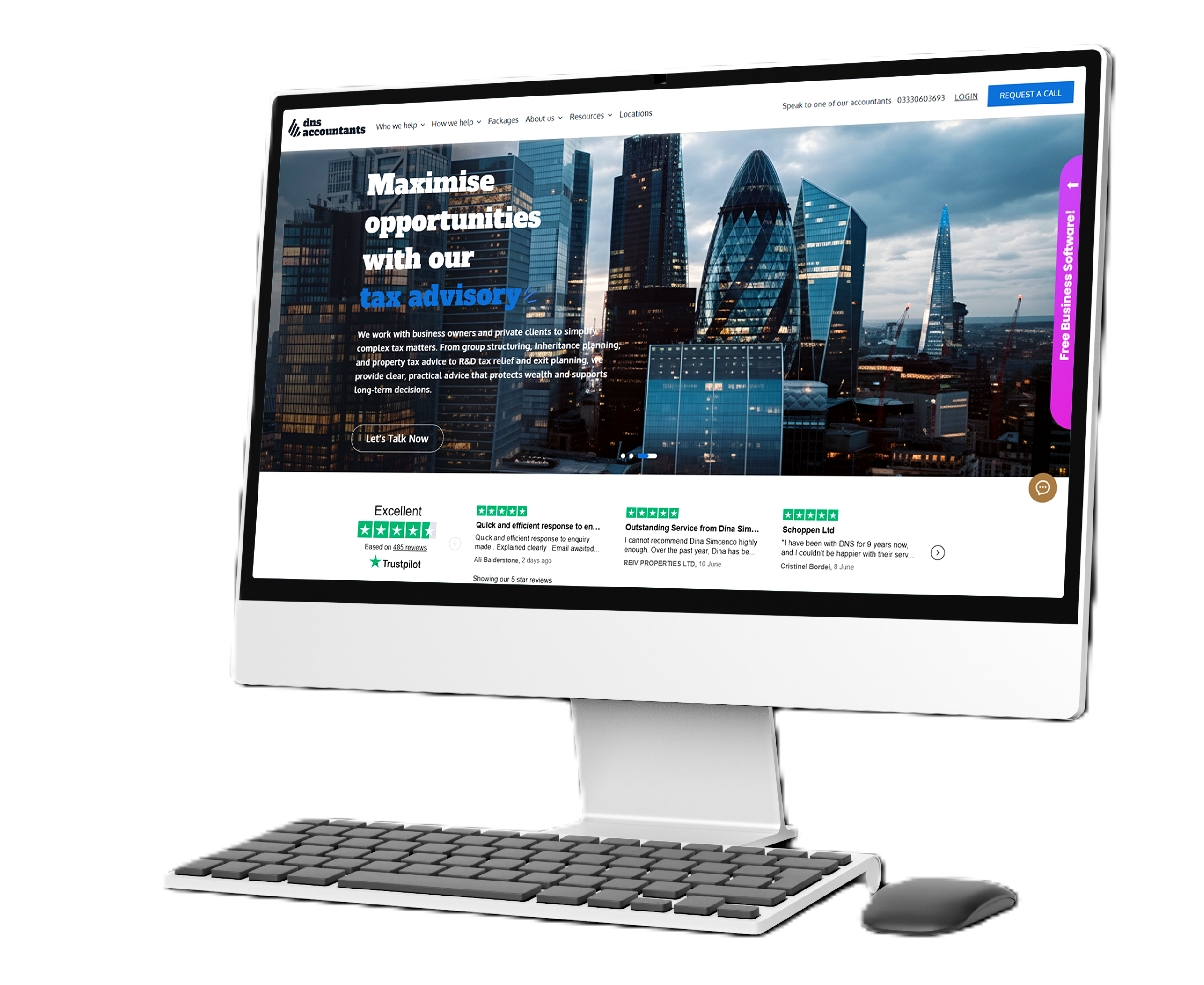 DNS Accountants – Portfolio