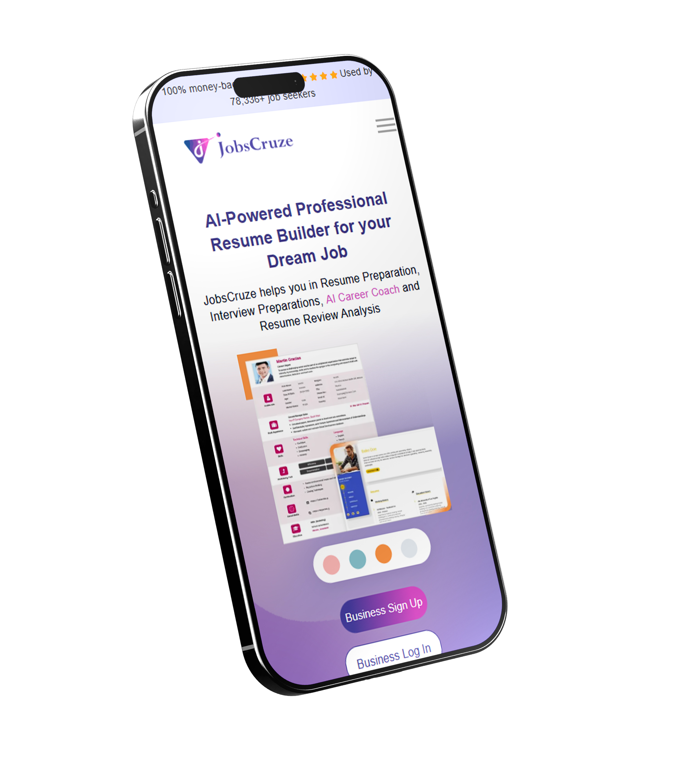 JobsCruze -  Portfolio