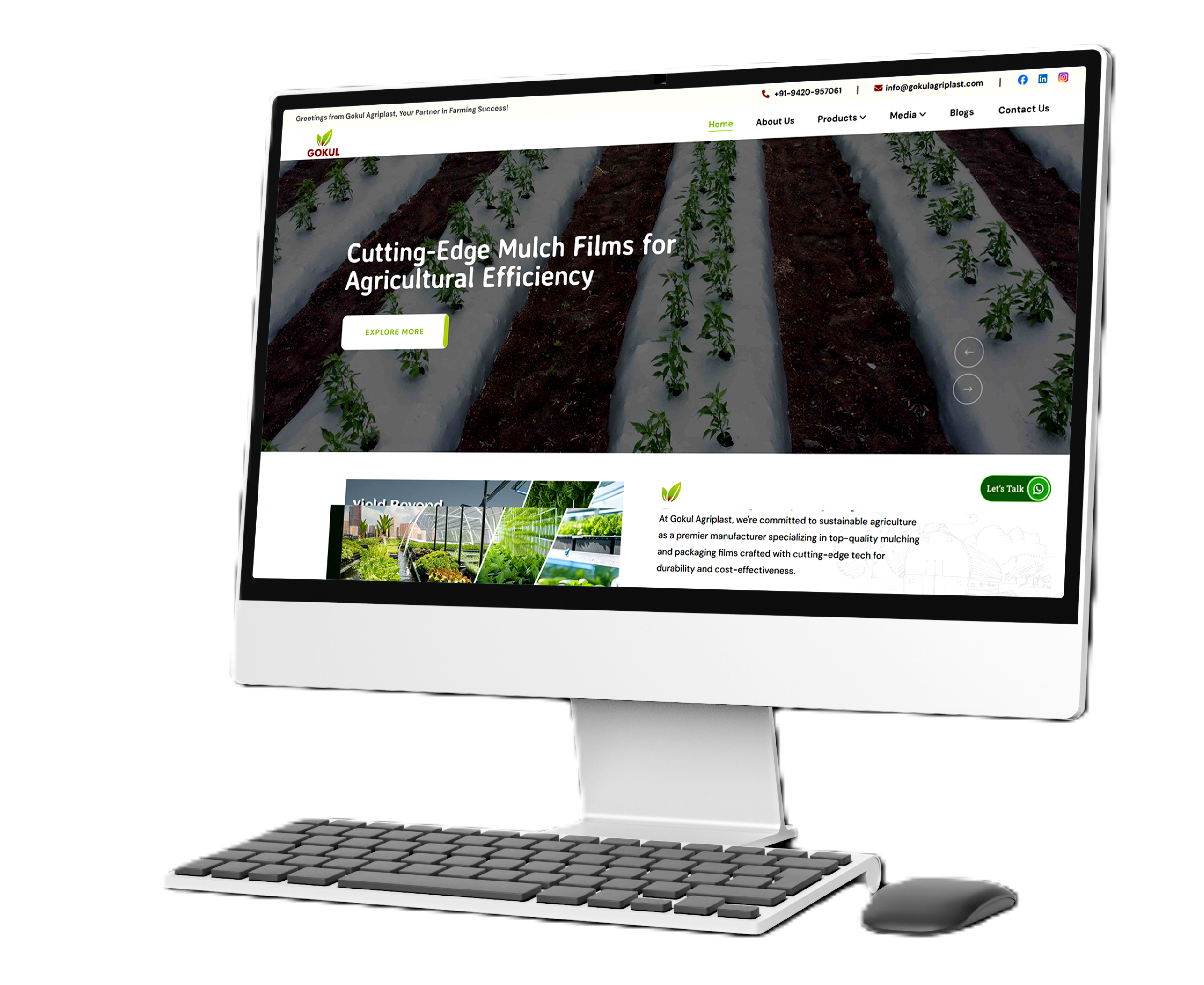Gokul Agriplast - Portfolio