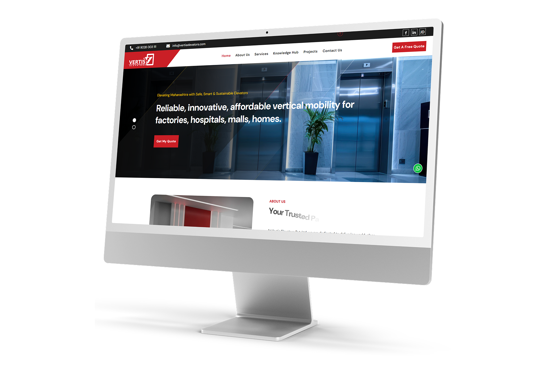 Vertis Elevators - Portfolio