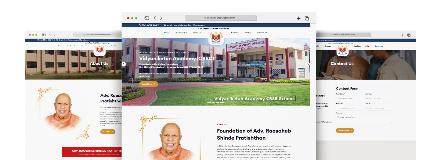 Vidyaniketan Pratishthan- Portfolio