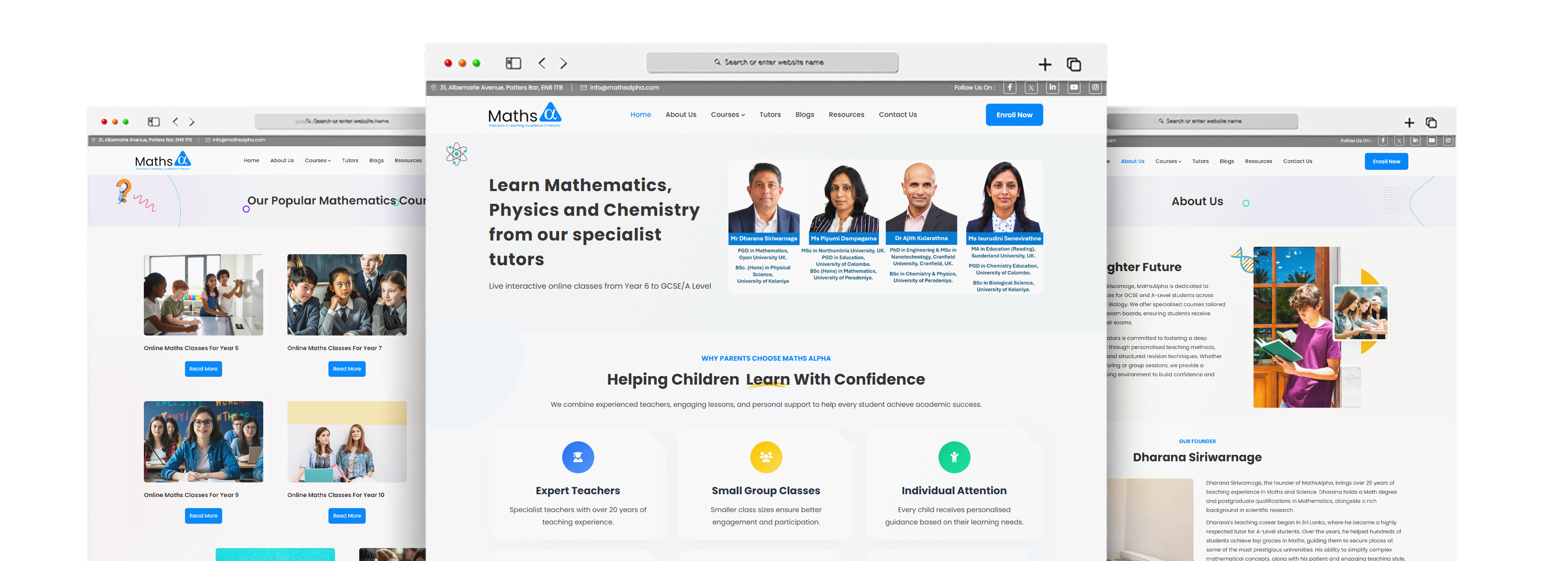 MathsAlpha - Portfolio