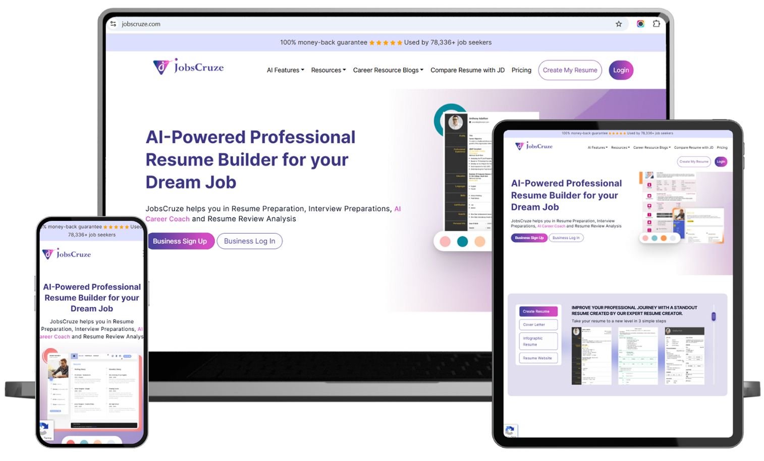 JobsCruze -  Portfolio