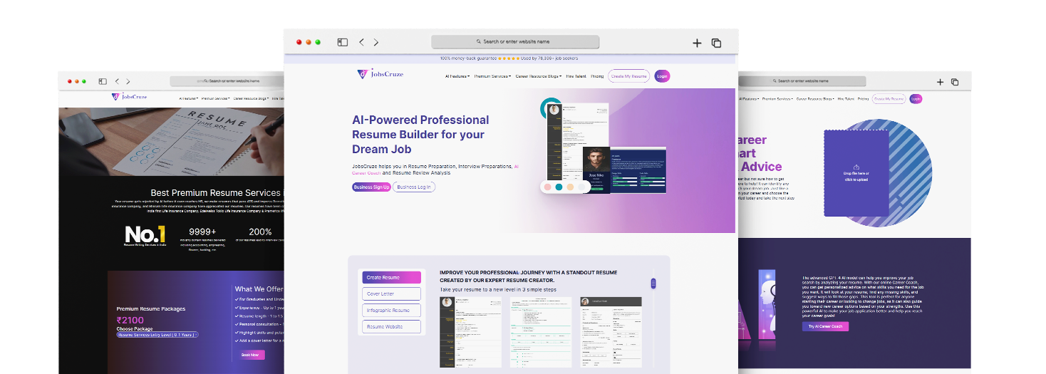 JobsCruze -  Portfolio
