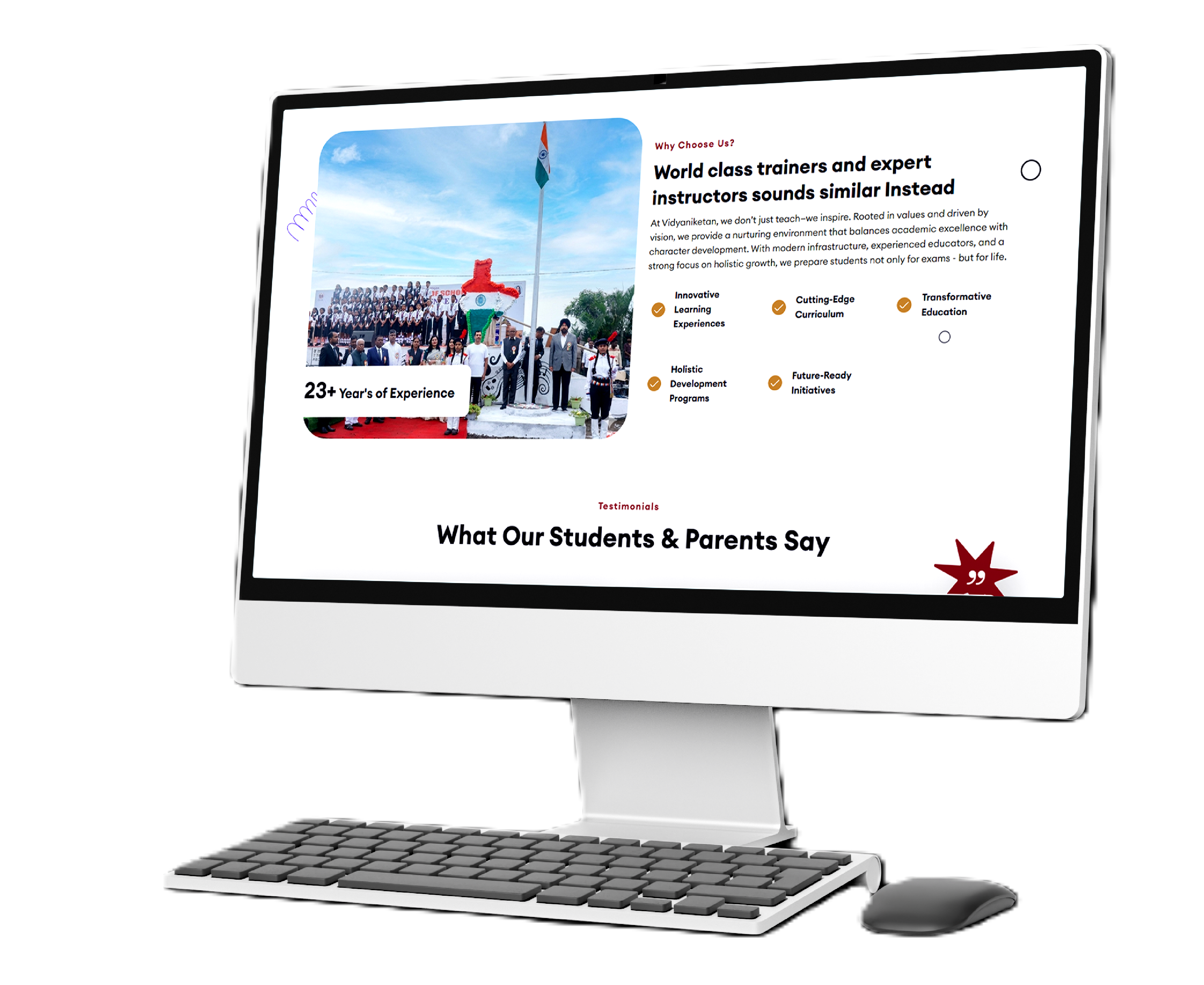 Vidyaniketan Pratishthan- Portfolio